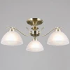 IL0905-3CSQ-26 AB ELITE Потолочная люстра на штанге ILLUMICO IL0905-3CSQ-26 AB ELITE