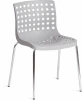 19800 Стул SKALBERG (mod. C-084-A) / 1 шт. в упаковке (Металл,Пластик /Серый,Хром)