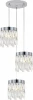 V000497 Подвесной светильник (12029/3P Chrome) Indigo Anna V000497 (220V, хрусталь, на проводе)