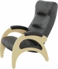 008375 Кресло для отдыха Модель 41 б/л экокожа Дунди 108, каркас дуб шампань от фабрики Mebelik