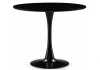 15241 Стол Woodville Tulip 90 black 15241