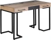 4003605h_Табак Стол рабочий Loft Дуб табак/Графит R-Home арт.4003605h_Табак