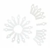 09-16 Комплект фиксаторов (25 шт) для светодиодной ленты 12В Apeyron 09-16