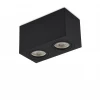 DL18613SQ2B Накладной светодиодный светильник GU10 черный, без лампы Donolux Basis DL18613SQ2B