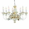 FIRENZE SP8 BIANCO ANTICO Подвесная люстра Ideal Lux Firenze SP8 BIANCO ANTICO