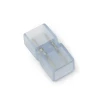 UTC-K-12/A67-NNN CLEAR 025 POLYBAG Соединитель контактный прямой для светодиодных лент 220В, 10x7мм, 2 контакта, набор 25 шт. Uniel UTC-K-12/A67-NNN CLEAR 025 POLYBAG