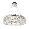 ML.6901.800P CR Подвесная люстра светодиодная хрустальная с регулировкой цветовой температуры Modelux MODELUX ML.6901.800P CR