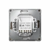 GAL000553S Выключатель двухклавишный с подсветкой (шампань) Systeme Electric GAL000553S