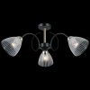 IL0198-3CSQ-79 BK AB Потолочная люстра на штанге ILLUMICO IL0198-3CSQ-79 BK AB