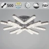13190-0.3-4+4 CR Потолочная люстра светодиодная на штанге с пультом с регулировкой цветовой температуры, яркости и ночным режимом Reluce 13190-0.3-4+4 CR