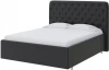 1911994 PROxSON Кровать Classic Large (Экокожа Черный) 200x190
