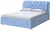 2022817 PROxSON Кровать Chester (Ткань: Велюр Teddy Небесно-голубой) 80x200