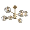 OML-93307-06 Потолочная люстра на штанге Omnilux 933 OML-93307-06 (220V, шарики)