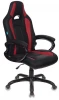 CH-827/BL+RED Кресло игровое Бюрократ CH-827 черный/красный искусственная кожа крестовина пластик