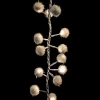 PSH128-80-1WW Гирлянда "Снежные Шарики" 2м Тепло-Белая 24В, 128LED, Провод Белый ПВХ, IP20