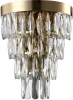 ABIGAIL AP3 GOLD/TRANSPARENT Бра Crystal Lux Abigail AP3 GOLD/TRANSPARENT