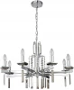 MARRON SP8 CHROME Подвесная люстра Crystal Lux MARRON SP8 CHROME