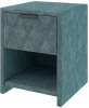 2028048 PROxSON Тумба Side (Ткань: Велюр Gratta 5 Морская лагуна) 44x45