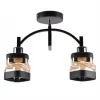 MD.51503-2-S BK+CH Потолочная люстра Imex MD.51503-2-S BK+CH