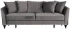 SORRENTO-230M-2K-СЕРЫЙ-Н-Йорк112 Диван Garda Decor SORRENTO-230M-2K-СЕРЫЙ-Н-Йорк112 (Серый)