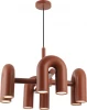 08465-4,06 Подвесная люстра Kink Light Канти 08465-4,06 терракотовый