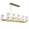 65010/S gold Подвесная люстра Newport 65000 65010/S gold