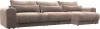129164 Диван угловой Лига-056 НПБ Лонг угол универсальный Лига Диванов (Велюр) арт.129164