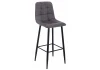 11564 Барный стул Woodville Chio black / dark grey 11564