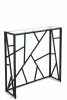 1054-CB clear Консольный стол AllConsoles 1054-CB clear черный муар