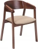 400012320h_diagbeige_nut Кресло Dalia Beige/Темный орех R-Home арт.400012320h_diagbeige_nut