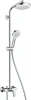 27266400 Душевая стойка Hansgrohe Crometta 160 1 Jet 27266400