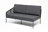 KAN-MRS2-001 D-gray Модуль диванный правый плетеный из роупа (веревки) темно-серый 4SIS Канны KAN-MRS2-001 D-gray