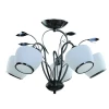 825/5PF-Darkchrome Потолочная люстра IDLamp 825 825/5PF-Darkchrome