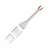 09-169 Коннектор прокалывающий 2 pin, для подключения одноцветной LED ленты 8-10 мм, тип SMD, COB, IP65, длина провода 150 мм Apeyron 09-169