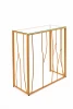 1023-CG clear Консольный стол AllConsoles 1023-CG clear золотой
