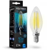 7135 Лампочка светодиодная свеча прозрачная E14 6,5W 220V 860 lm 4000K Voltega Candle 9W Graphene 7135