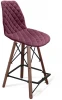 3934573901 Стул полубарный SHT-ST29-C12/S80-1 ежевичное вино/темный орех/черный от фабрики Sheffilton