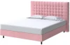 2017505 PROxSON Кровать Tallinn Boxspring Standart (Ткань: Велюр Casa Жемчужно-розовый) 120x200