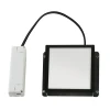ULP-1010 7W/4000К IP40 GRILYATO OPAL BLACK Светильник светодиодный потолочный встраиваемый. 4000K, для ячеек 100x100мм, в комплекте с и/п Uniel Grilyato Mini ULP-1010 7W/4000К IP40 GRILYATO OPAL BLACK