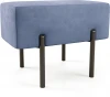 AAA41673007 Маленькая радость Пуф прямоугольный на ножках, светло-синий D1 furniture арт.AAA41673007