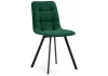 474489 Стул на металлокаркасе Чилли зеленый / черный 474489