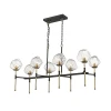 P0488-08L-SEAC Подвесная люстра Zumaline Rock P0488-08L-SEAC
