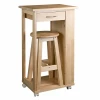 008480 Тумба с табуретом лак Mebelik 008480