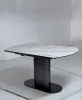 626M05302 Стол KAI 140 KL-117 поворотная система раскладки, итальянская керамика / Темно-серый / Черный М-City