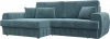 129269L Диван угловой Лига-057 НПБ угол левый Лига Диванов (Велюр) арт.129269L