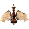 854-05-03 красное дерево+бронза Подвесная люстра N-Light 854 854-05-03 красное дерево+бронза