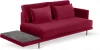 809973 Кушетка Ricadi ОГОГО (арт.809973), (Ткань/Бордовый,Серый)