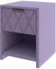 2028030 PROxSON Тумба Side (Ткань: Велюр Shaggy Plum) 44x45