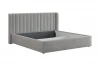 176252.2173 Каркас кровати Ева 180х200 см Mebelson (ДСП,ЛДСП,Велюр/Серый) арт.176252,2173