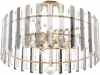 371409/6/100/470 GD Потолочная люстра хрустальная на штанге Arte Milano Sorrento-1409 371409/6/100/470 GD (220V)